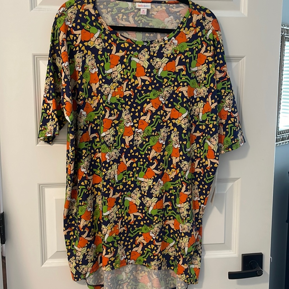 Lularoe miss piggy and Kermit Irma